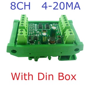 8-24CH 4-20MAからRS485への電流アナログ入力コレクターモジュールMODBUSRTUボードPT100K熱電対圧力センサーDC1224V用 - Product Image 6