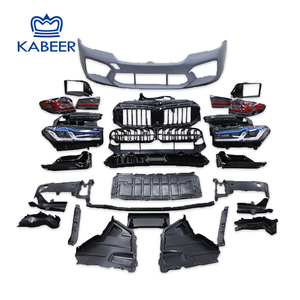 For <strong>BMW</strong> 5 Series <strong>LCI</strong> G30 G31 G38 M5 Style 2017 Upgrade to 2021 Modified Body Kit Lamp Light System with Bumper Grill Fog Cover - Product Image 1