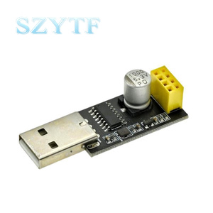 ESP8266 ESP-01S Wifi Wireless Modul DHT22 WS2812 AM2302 ESP-01 DS18B20 DHT22 Relais Download Modul Kit für Smart Home - Product Image 1