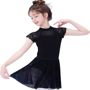 Algodón Spandex Ropa de baile Gimnasia Leotardos Niñas tanque Ballet Danza Leotardos Niño Niños Ropa de baile