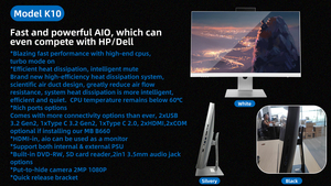Hot Sell 27 "All-in-One-Desktop-Gaming-Computer Drehbarer Monblock 1TB SSD-Festplatte DDR4-Speicher Business AIO Pc - Product Image 3