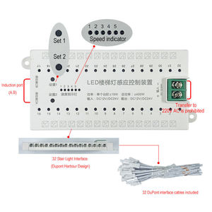 Интеллектуальный светодиодный датчик движения PIR DC 12 В, 24 В, 32 канала, Индукционное устройство управления для одноцветной светодиодной ленты - Product Image 2
