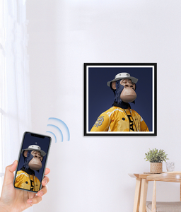 工厂价格数码相框10.1英寸艺术视频Wifi NFT数码相框照片和视频 - Product Image 1