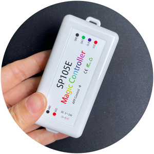 Factory Price Blue Tooth Phone APP Control Sk6812 Ws2812 Sk9822 <strong>Dmx</strong> Rgb Rgbw Digital LED <strong>Controller</strong> SP105E - Product Image 3
