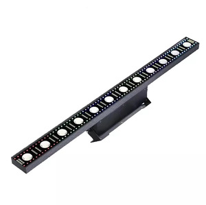 <strong>LED</strong> Matrix Pixel Strobe Wash Wall Washer Blinder Light With 12*3w 12Pcs 3w 3In1 RGBW Strips Effect for Stage Night Club Dj Disco
