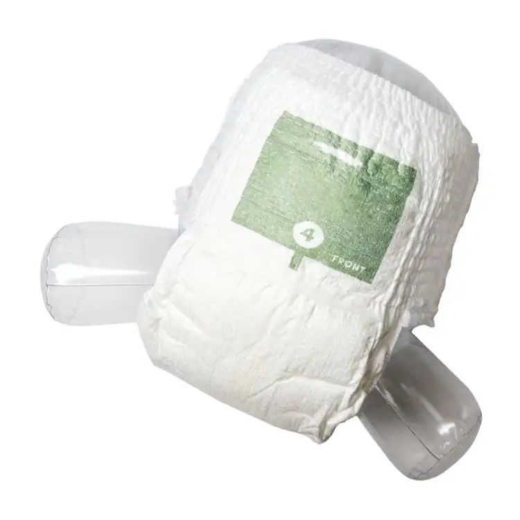 Air Though Non Woven Organic Degradable Material Baby Bamboo Diapers Disposable Supplier In India Baby