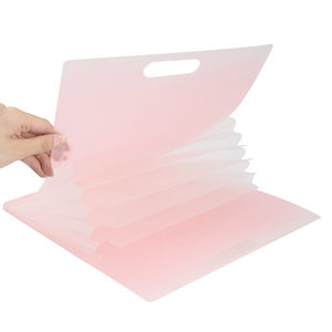 Organizador de archivos vertical A4 con asa Carpetas de archivos de expansión impermeables con 7 bolsillos portátiles para almacenamiento de documentos - Product Image 3
