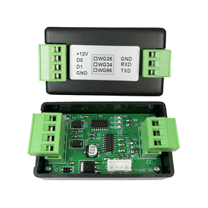 Convertidor de comunicación del sistema de control de acceso bidireccional CE WG26/34/66 lector de teclado RS232 Terminal serie TXD RXD OEM biométrico - Product Image 3