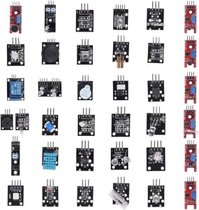 AIsmartlink For UNO Raspberry Pi 4 Pi 3,3B、RPi A、モデルB、Bロボットプロジェクト37センサーモジュールスターターアソートメントキット