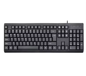 Teclado con cable de 104 teclas, Teclado mecánico para juegos, teclado ergonómico profesional para ordenador portátil