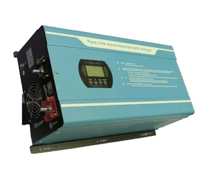 Inversor SOLAR DE SALIDA dual de fase dividida 3000W 12V24V/48VDC a AC110V/220V LCD Doble CPU tecnología de control inteligente