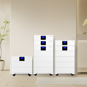 热卖一体机5.5kw锂电池储能机51.2V堆叠电池组，带MPPT太阳能电池板控制器