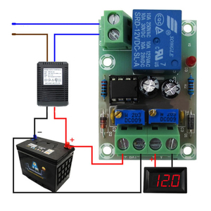 XH-M601 12V akıllı şarj modülü güç kaynağı denetleyici kurulu otomatik pil şarj durdurma anahtarı - Product Image 5