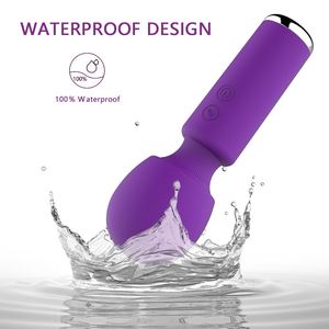 USB Magnetic Sạc Siêu Rung Stick Mini AV <span class=keywords><strong>Wand</strong></span> Vibrator Nữ Quan Hệ Tình Dục Đồ Chơi Thủ dâm Massage Stick - Product Image 5