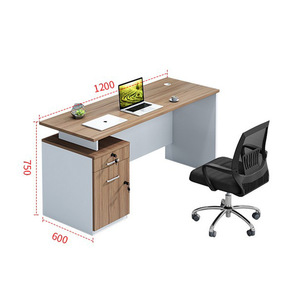 Mesa de estudio rectangular para dormitorio, escritorio de escritorio para el hogar - Product Image 2