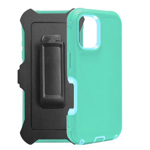 3 ב 1 תיק קשה עם חגורה קליפ עבור iphone 16 15 13 14 פרו מקס מגן 3 במקרה טלפון שכבה - Product Image 4