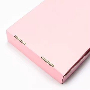 Geri dönüşümlü hediye karton kutu kalınlık 1.5-3.0mm kare kahverengi Kraft kağıt kutusu mat lamine baskı ambalaj kutusu - Product Image 3
