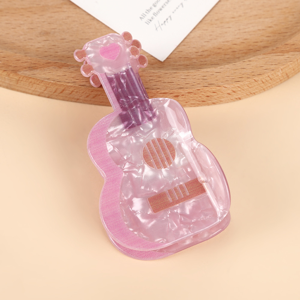 Guitarra rosa