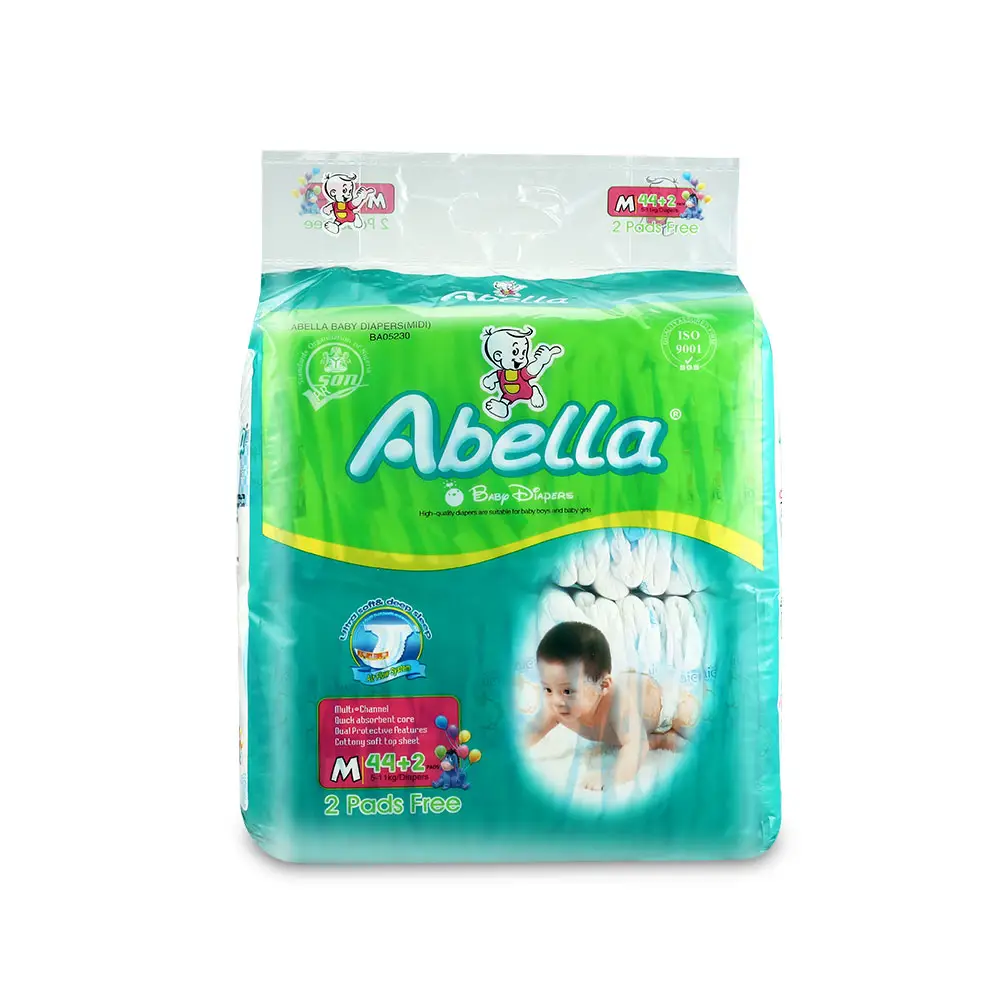 Большая упаковка Abella высокого качества, недорогая детская пампирация для рынков Африки