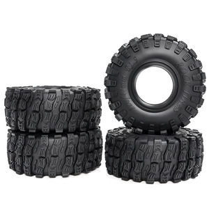 Eparthub <strong>1.9</strong> Inch Scale Rock Crawler <strong>Tires</strong> for 1/10 RC Cars - Universal Fit for SCX10, T _*-RX4 - W185 - Product Image 1