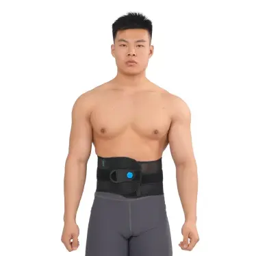 Vendita calda Fitness sollevamento pesi tozzo corda di sostegno della vita cintura supporto fisso cintura lombare