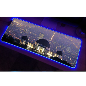 Fabrika doğrudan satış genişletilmiş sublime özel LOGO RGB oyun fare mat - Product Image 4