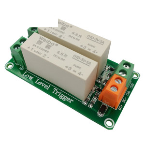 1/2/4/8-Wege-Halbleiterrelaismodul Low-Level-Trigger DC-Steuerung DC-Ein phasen gerät Elektrisches Relais Festkörper 5A - Product Image 3