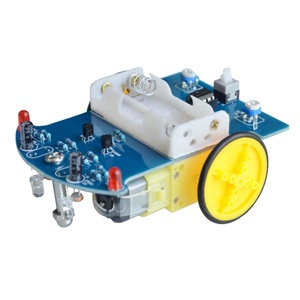 DIY Smart Tracking Car Kit D2-1 Line Streifen wagen Automatische Tracking Auto .. - Product Image 1