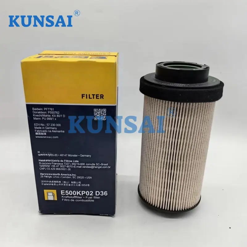 Para o filtro de combustível Hengst E500KP02D36 Use para MERCEDES BENZ SETRA MITSUBISHI FIAT Actros Lk/Ln2 A5410900151