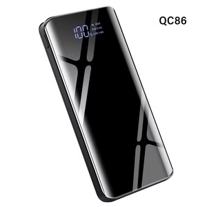 Banco de energía especular 15000mAh con linterna, paquete de batería externa de carga rápida de entrada/salida USB C para móviles Iphone/Android - Product Image 3