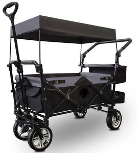 שירות נייד מותאם אישית עגלות כבד קיפול הקיפול קיבולת קריסת עגלת קניות עבור החוף/קמפינג - Product Image 1