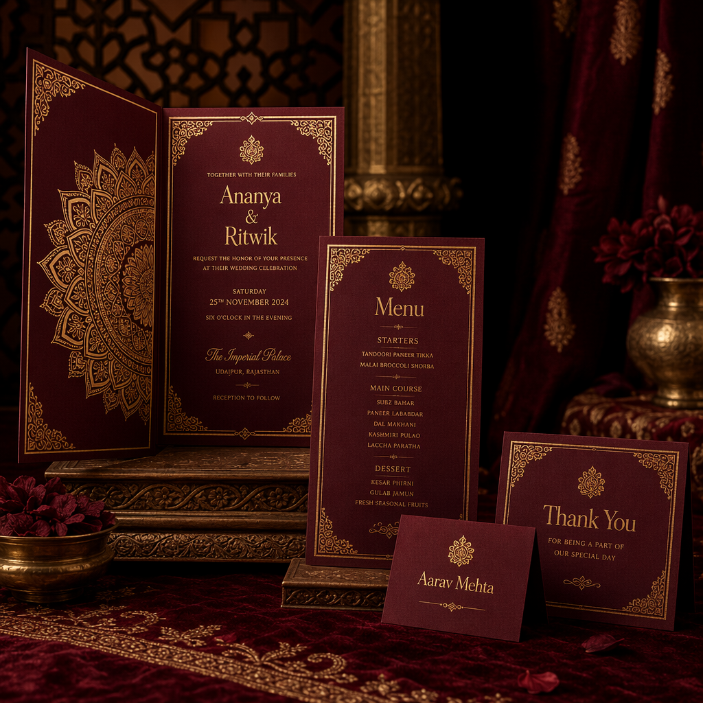 Indian Maroon Gold
