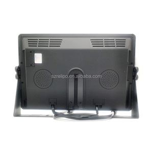 10 Inch Quad Split 4 Channel Video <strong>Input</strong> TFT LCD Car Screen <strong>Monitor</strong> for Truck Bus - Product Image 4