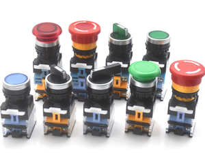 Interruttore a pulsante LA38-11 a pulsante autobloccante pulsante di ripristino pulsante a fungo pulsante di rotazione - Product Image 1
