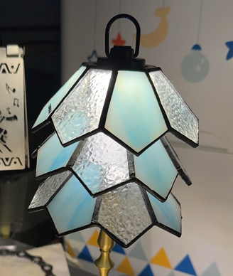 Lake blue-lampshade only