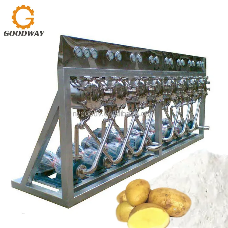 آلة النشا Hydrocyclone ل النشا الطين تكرير الكسافا/نشا البطاطس معالجة