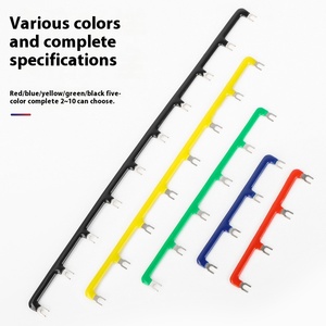 Shorting Bar for Relay Base Copper Connection Bar with 29mm Parallel Wiring Bus Connection Bar <strong>Jumper</strong> <strong>Strip</strong>