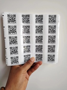 Custom Digital Print Waterproof Vinyl Sticker <strong>QR</strong> <strong>Code</strong> for <strong>Scan</strong> - Product Image 5