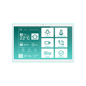 Dispositivo di automazione domestica intelligente Wifi 15.6 pollici di montaggio a parete Display Android RS232 RJ45 relè filo di controllo della materia tablet android - Product Image 1