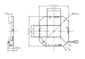 Hoogst Gerangschikte 640X512 Pixel Optische Sluiter Ongekoelde Thermische Beeldvormingskern Ir Sluiterkalibratie - Product Image 4