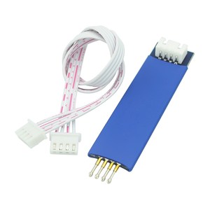 2.54mm4P 6P Testnadel Federnadel 4 6 Fußunterstützung ForSTC STM32 STM8 1 Chip Maschine brennen schreiben Mikrocontroller programmierung