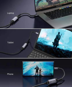 Jsaux USB C เพื่อ RJ45กิกะบิตอีเธอร์เน็ตแลนอะแดปเตอร์เครือข่าย - Product Image 6