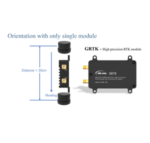 GRTK Beidou <strong>GPS</strong> Electronic Module Centimeter-Level Positioning with Dual Antenna Directional Ardupilot PX4 Native Support