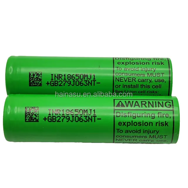 Batterie au lithium 18650-mj1 3500mah 3.6 volts pour batterie Li-ion Lg Mj1 3500mah 18650
