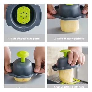 Hot <strong>Selling</strong> Multifunctional 12 in 1 Handheld Vegetable Chopper Onion <strong>Cutter</strong> Potato Peeler Kitchen Fruits Slicer Vegetable <strong>Cutter</strong> - Product Image 5