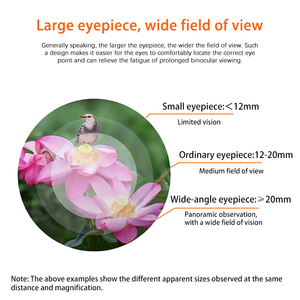 Ống nhòm kính ED chuyên nghiệp cấp 10x42 công suất cao HD ống nhòm tầm nhìn ban đêm ánh sáng yếu màu xanh quân đội Độ phân giải cao - Product Image 5