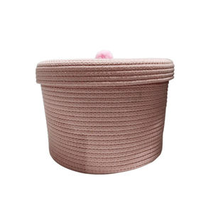 Eco Friendly Long Loop Handles With Eyelets Storage Baskets <strong>Bins</strong> Customized Colors Designs, <strong>Dimensions</strong> Attached Accessories - Product Image 4