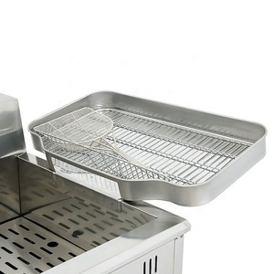 Fritadeira De Frango Comercial Chips De Controle De Temperatura Chicken-Row Gás Elétrica <span class=keywords><strong>Multi</strong></span> Função De Aquecimento Fritadeira