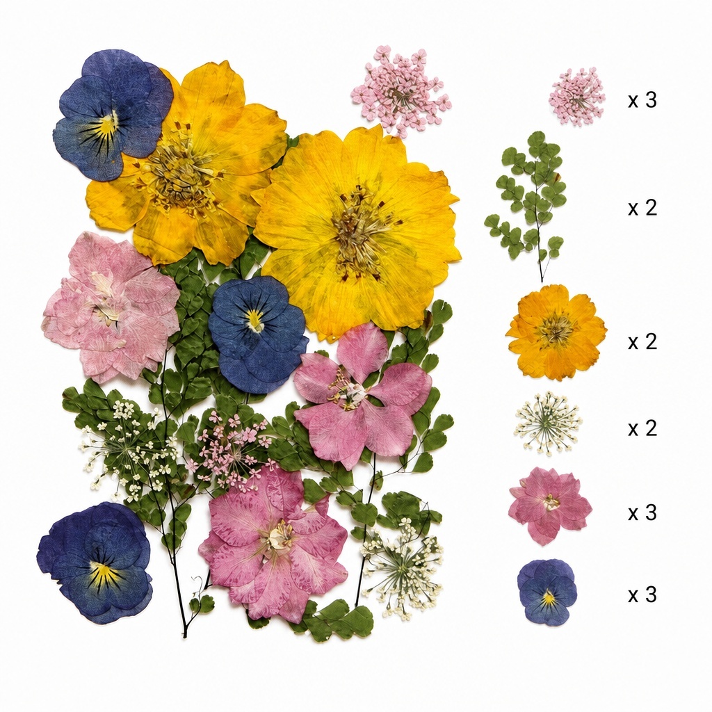 Rose et bleu roi