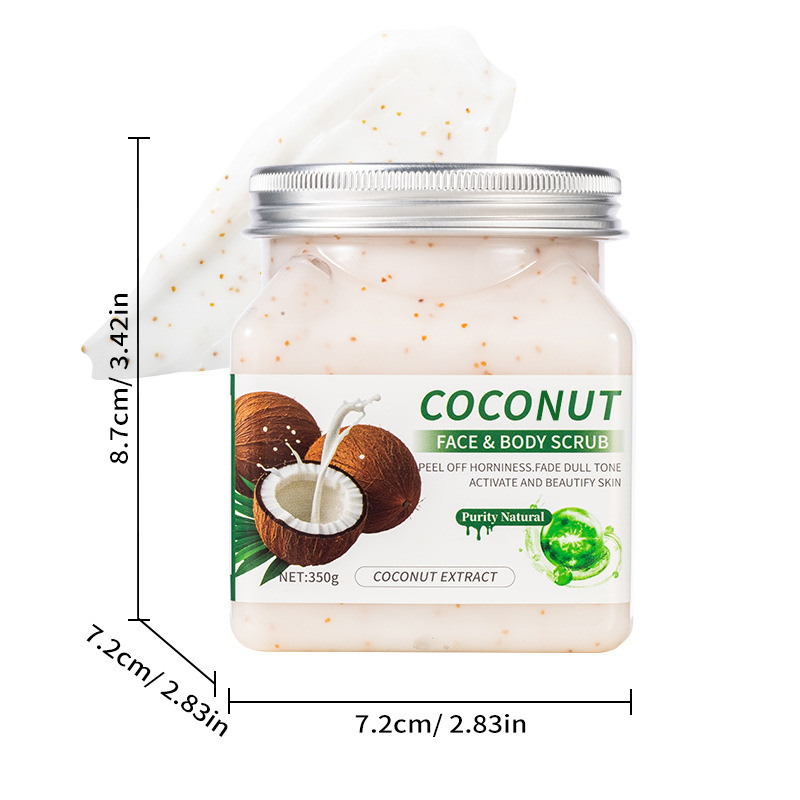 Coconut scrub 350g-for foreign trade only